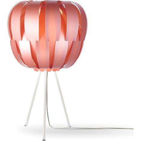 Lampada Da Scrivania Moderna Queen Polilux ® Pink Metal E Metallo 1 Luce E27 (1/2)