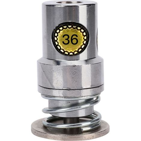 Moule à bouton rond 36L, outils de presse à main avec matrice en forme de pain, accessoire de fabrication de boutons recouverts de tissu (1/5)