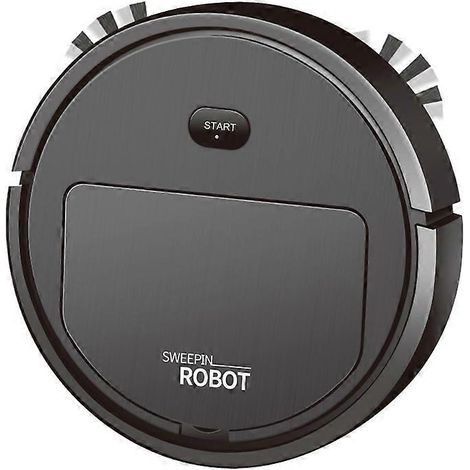 3-in-1 Haushaltsreinigungsgerät, automatischer Staubsauger, Schwarz (1/5)