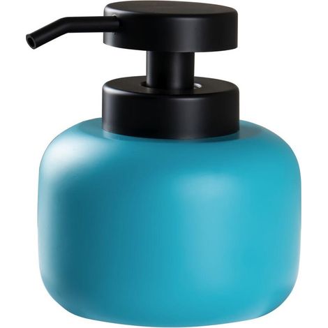 Distributeur de savon sur pied DAHLIA, vert pétrole (1/2)
