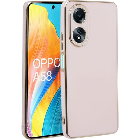 Oppo A58 4G Hülle, Glamour CamShield, Roségold (1/5)