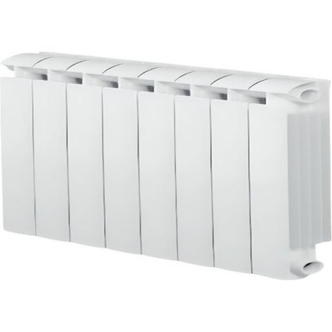 Calentador central KLASS 350 blanco de 8 elementos de aluminio fundido, 680w