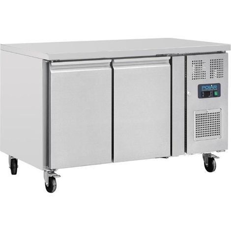 Table Réfrigérée Positive 2 Portes Série U 282 Litres - Polar (1/4)