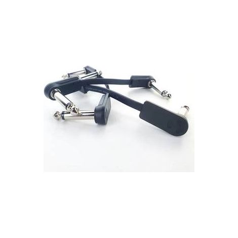 Câble de raccordement Cordial 14789 Jack audio [1x Jack mâle 6,3 mm (mono) - 1x Jack mâle 6,3 mm (mono)] 0.15 m noir ga (1/5)
