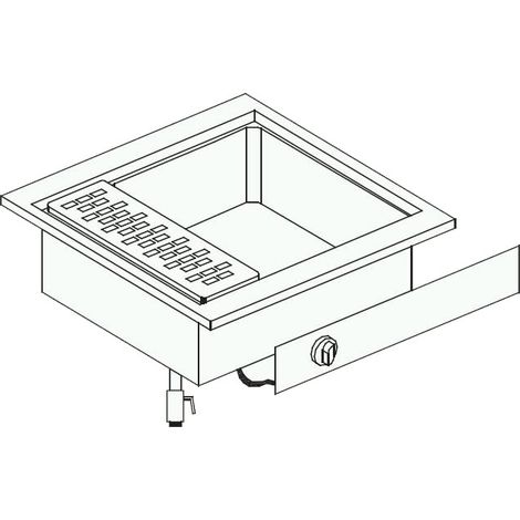 Cuiseur à Pâtes Electrique Encastrable - 28 L - Combisteel