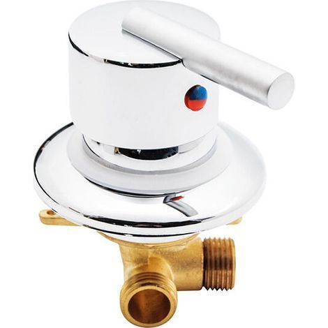 Shower room mixer, hot and cold water mixing valve, G1/2-inch mixer, shower cabin mixer