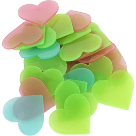 Lot de 200 stickers lumineux pour la décoration murale de la (1/5)