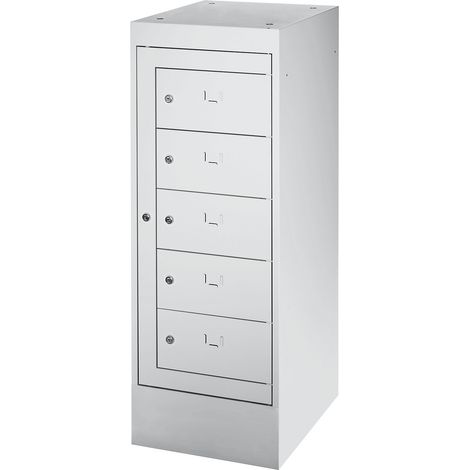 Certeo, Armoire pour ordinateurs portables, 5 casiers, h x l (1/4)