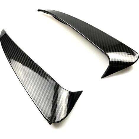 Couvercle Déflecteur Pare-Choc Arrière AMG Look pour Mercedes Classe C W205 C43 C63 2014-2019 Grille Aération Bumper Noir (1/5)