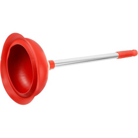 Toilettenpümpel mit Langem Griff Robuster Saugglocke für Verstopfte Closestool abflüsse Effizientes Sanitärwerkzeug zur Schnellen Entleerung und Reinigung von Wc und Waschbecken (1/5)