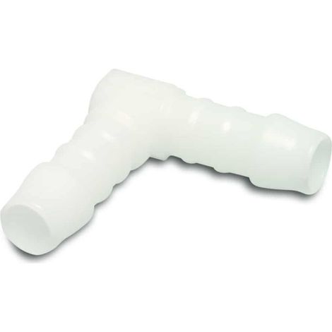 Raccord Tuyau Arrosage 5mm, Angle 90°, Connecteur Plastique