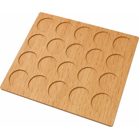 TAPPO COPRIFORO ADESIVO D 13 MM FAGGIO VENATO 500 PEZZI