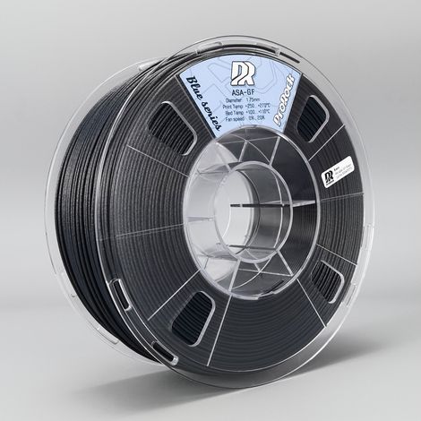 ProRock ASA-GF Filament, 1.75mm, 1000g ProRock ASA-GF Filament 1.75mm 1000g Anthracite Grey