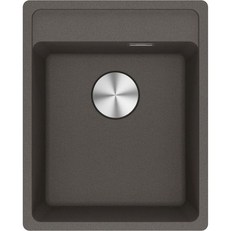 Franke Einbaubecken Maris MRG 210-37 A Fragranit flächenbündig einbaubar, Schiefergrau, Druckknopfventil