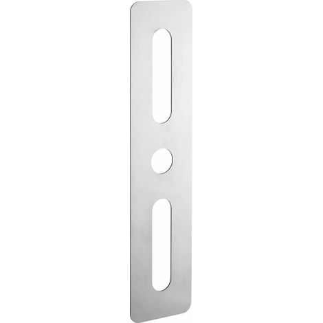 Plaque de propreté, 70x312mm, rectangulaire, inox - Intelock (1/2)