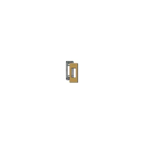 VIMAR - 08951.BR Placa + soporte 1M panel de aluminio broche bronce