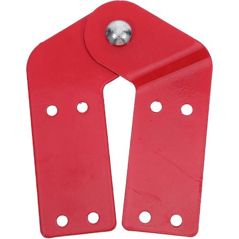 Charnière pour échelle pliante : pièces de fixation pour escabeau (charnières d'écartement et de support) - Supports de jointure en acier - Quincaillerie de remplacement pour usage domestique et de ga (1/5)