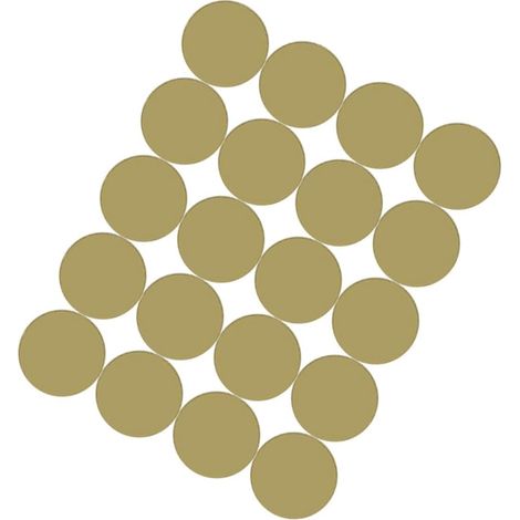 1 Feuille d autocollants muraux à pois amovibles décoration (1/5)