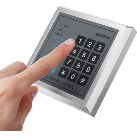 Verrou à code Serrure De Porte Intelligente De Controle d'Accès RFID avec 10 Porte-clés ED (1/4)
