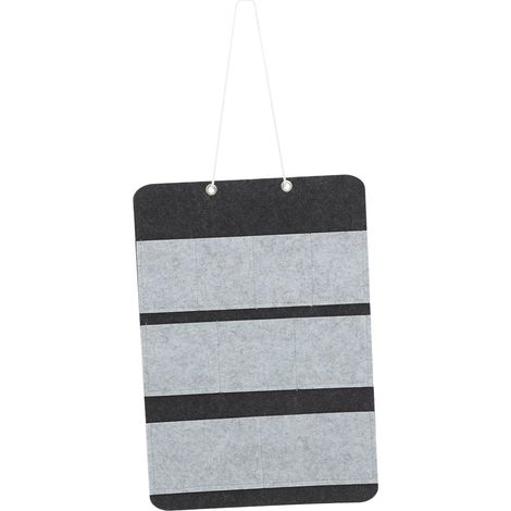 Organizador de almacenamiento colgante con bolsillos para colgar sobre la puerta, de fieltro, para dormitorio, baño y cocina.