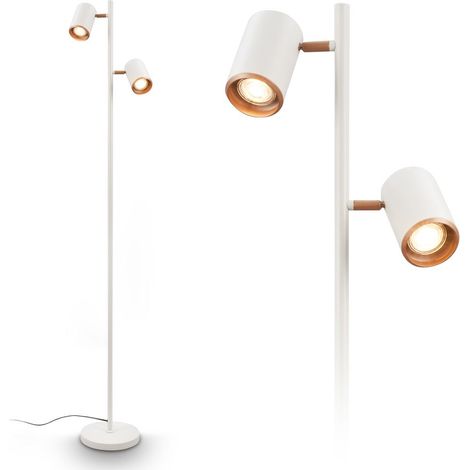 Stehlampe Stehleuchte Standleuchte Leselampe Schwenkbar Wohnzimmer Schalter