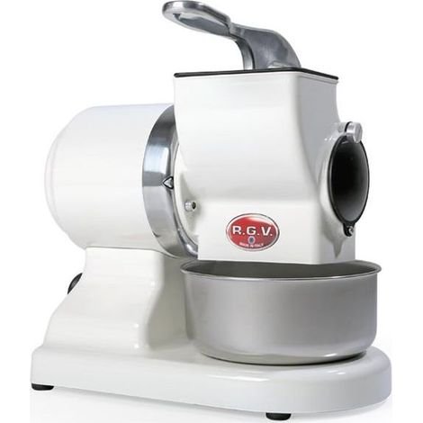 RGV Robusta Elektrische Reibe/Spiralisierer Aluminium Edelstahl, Weiß (1/2)
