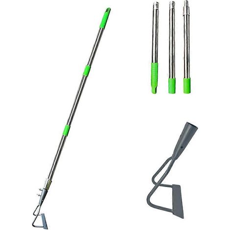 Hoeing Rake Gardening Turf Hoeing Shovel légume jardin Agricultural Weeder jardin souple Soil Weeding Rake Hoe (1/5)