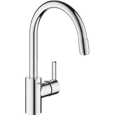 Mezclador monomando de fregadero Grohe Feel, 215 mm de (1/2)