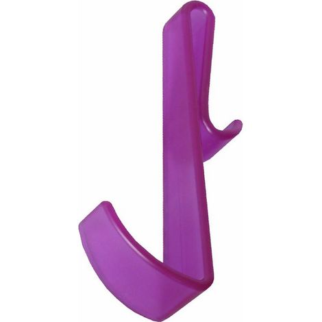 Pika' 1 appendino per box doccia cobra satinato fucsia 15,5 centimetri accessorio bagno