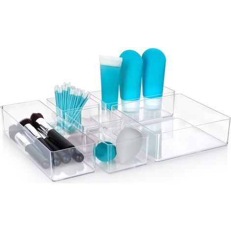 Organizador de maquillaje acrílico