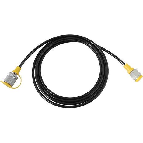 1 Stück Hydraulik-Druckprüfschlauch 2,0 m/6 Fuß (M162-1/4 BSP) Prüfkupplungspunkt