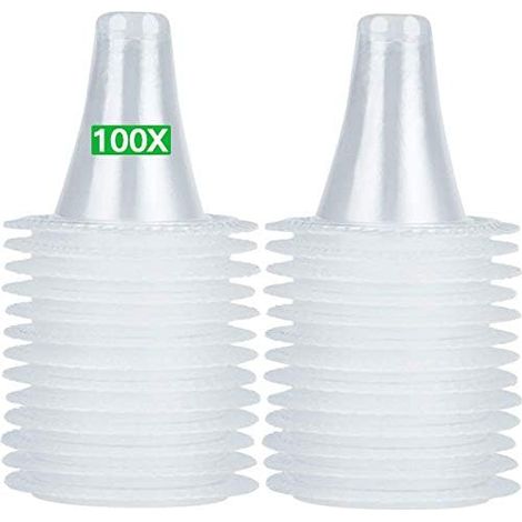 100 embouts en caoutchouc pour thermomètre auriculaire ThermoScan, capuchon de rechange, filtre et lentille de protection pour sonde (1/5)