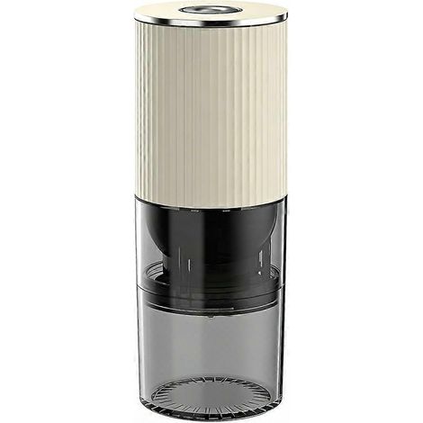 Rechargeable électrique moulin à café réglable Coarseness pour parfait Brews blanc (1/5)
