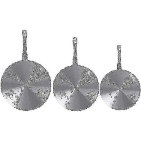Plaque adaptatrice à induction en acier inoxydable, diffuseur de chaleur universel pour casseroles et poêles