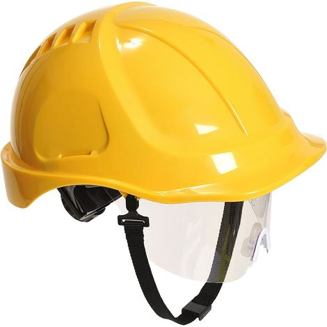 Casque à Visiere  Endurance Plus Visor Couleur : Jaune Taille  - Portwest (1/2)