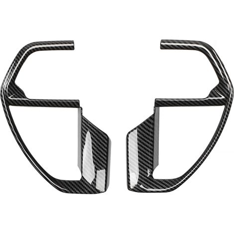 Copertura per i pulsanti del volante, 2 pezzi, finiture decorative in fibra di carbonio per lato sinistro e destro per Tacoma 2024 (1/5)