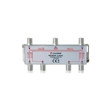 Répartiteur - CAHORS - VRE 600 - 6 directions - 5-2300 MHz - 6 ports