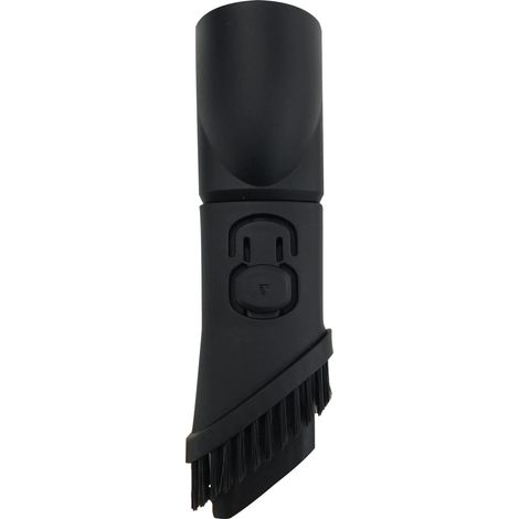 Spazzola per aspirapolvere 2 in 1 Hoover G257 - Bocchetta per fessure e Spazzola a pennello - Accessorio e ricambio originale, Compatibile con aspirapolvere Hoover H-ENERGY 300