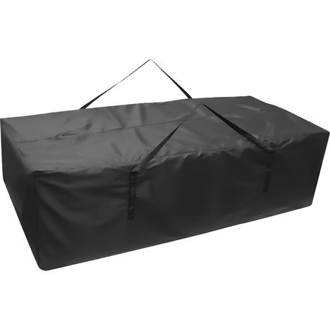 Housse XXL pour coussins, Housse de rangement pour coussins de jardin, Housse de protection imperméable pour coussins de mobilier de jardin (1/5)