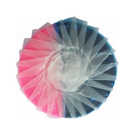 Comprimés nettoyants automatiques pour toilettes, pastilles effervescentes bicolores rose et bleu, entretien WC sans effort, blocs désinfectants pour cuvette, nettoyage bain et salle de bain, paquet m (1/4)