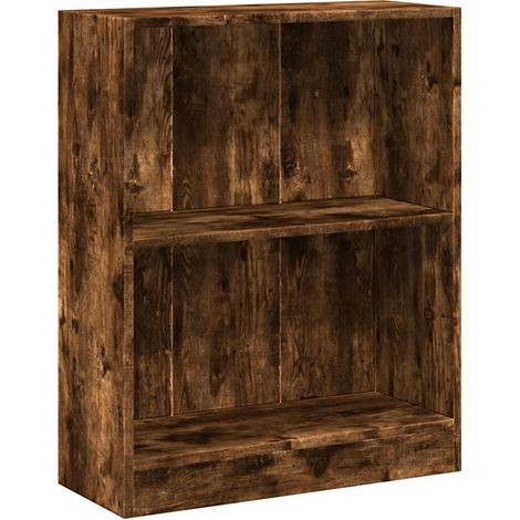 Maison Exclusive - Libreria Rovere Fumo 60x24x76 cm in Legno Multistrato (1/5)