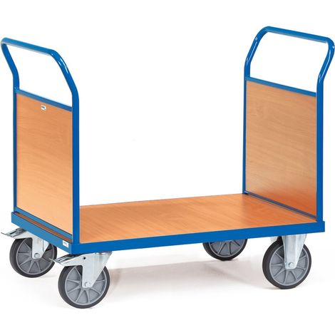 Fetra Multivario Doppel-Stirnwandwagen mit Buchendekor 1000x600mm Ladefläche (1/2)