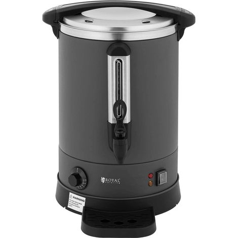 Distributeur d'eau chaude 13,5 litres 2500 watts plateau d'égouttage gris (1/5)