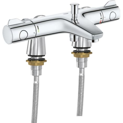 Mitigeur baignoire thermostatique GROHE Grohtherm 800 avec colonnettes Idro'Flex (1/4)