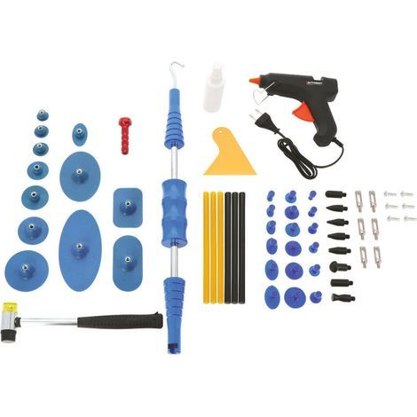 Kit Débosselage Sans Peintures Petits Et Gros Impacts 62 Pièces (1/4)