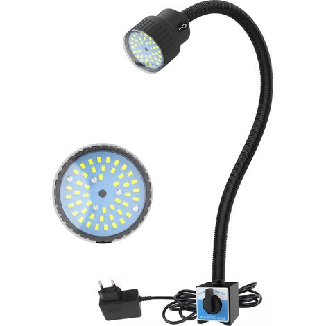 Lumière flexible en col de cygne 12 W LED 1200 lumens pour machine à tourner, perceuse CNC, machine à coudre, éclairage industriel, outil de machine (1/5)