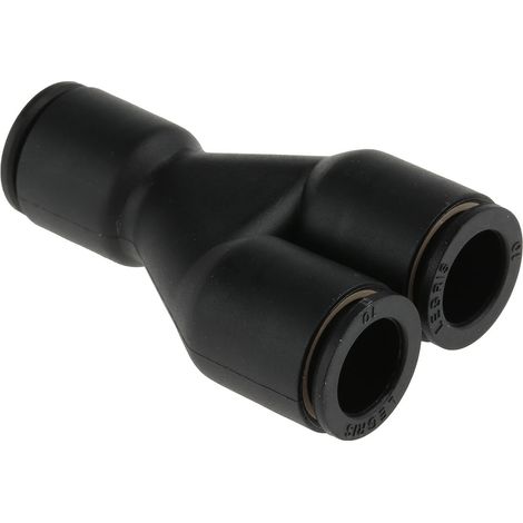 Adaptateur tuyau à tuyau en Y Legris 3 140 vers Enfichable 10 mm Enfichable 10 mm ( Prix pour Paquet de 5 ) (1/2)