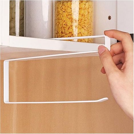 Supports pour Papier Essuie-Tout, Dérouleur Porte Rouleau de Cuisine Mural pour Cuisine, Salle de Bain, Placards (1/5)