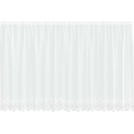Rideaux avec des rideaux Blanc 500x100cm Polyester CFW52945 (1/5)