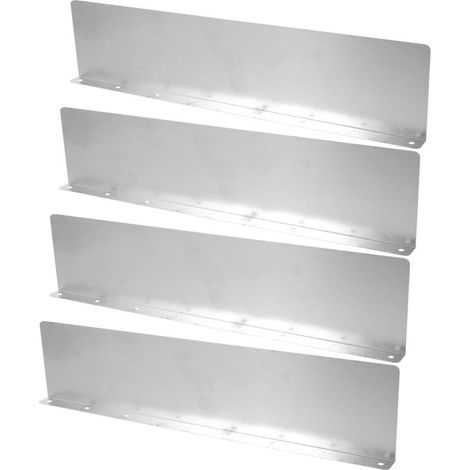 Regenabweiser aus Eisen für Dachrinnen – Spritzschutz (1/5)